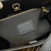 Onthego PM Mini 25cm Empreinte 가죽 토트 가방 여성 디자이너 가방 스트랩 핸드백 279J