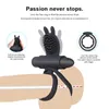 Кординги пенис Massgaer Ring Vibrator Sex Toys для мужчин массажер с петуха
