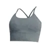 Yoga Dra Vêtements de sport pour femmes, sous-vêtements actifs, gilet de sport, soutien-gorge de course à bandoulière antichoc