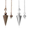 Pendant Necklaces Lingdang Cross-border Conical Detachable Metal Plated Bronze Necklace