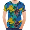 Heren t shirts polynesische stam ontwerpen print Hawaiiaanse stijl zomer sport slank fit shirt luxe heren met korte mouw t-shirt