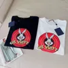 Moda męska projektant wzór T-koszule Czarny najnowszy styl Polos T-shirt mężczyzn Kobiety Wysokiej jakości koszulki z krótkim rękawem