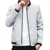 Men's Jackets Men Fashion Casual Slim Fits Stand Collar Baseball Jacket Long Sleeve dunne Coatmen's