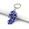 Keychains BX0C Classic Evil Eye Keychain Car Good Luck Lucky Charm Protection DIY Key Chains