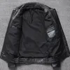 Männer Leder Faux Echte Bomber Wildleder Jacke Mantel Für Herren Rindsleder Winter Dicke Warme Mäntel Angekommen Kleidung Mann