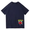 DSQ2 T-shirt da uomo in cotone T-shirt estiva a maniche corte di alta qualità da uomo stampa casual pullover girocollo camicia bianca giovanile dsq dsquare d2 dsqs dsq2s