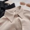 Kvinnors blusar chic snörning lösa kvinnors toppar långärmad vintage blusa mujer de moda tunic casual vit skjorta kvinnlig 2023