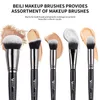 Eye Shadow Beili Brushes 25pcs Makeup Set Cosmetic Foundation Kit Eyeshadow Powder Powder خفاية مكياج الأداة 230211