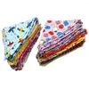 Vêtements pour chiens 30/50 pièces S/M/L/XL Bandana 50 couleurs coton petit-grand Bandanas écharpe petit chiot chat bavoirs pour chiens accessoires