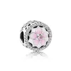 S925 Sterling Silver Beads Charms Bracelets Designer For Women Magnolia DIY Bracelets Jewelry Accessories