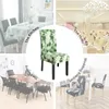 Chair Covers 1/2/4/6pcs Spandex Elastic Plain Dining Cover Stretch Slipcover Case Seat For Wedding Home Kitchen Living Room