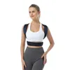 Supporto per la schiena Uomo Donna Correttore posturale Cintura Clavicola Colonna vertebrale Correttore lombare Correzione corsetto Smettila di slouching Trainer