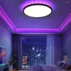 Ceiling Lights Modern Light Fixture Pc Remote Control Chandelier Lighting Dimming Toning Rgb For Bedroom Study Kitchen Balcony Fixtures