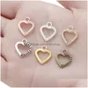 Charms 1000ps Love Heart -Clase Sending Dewelly