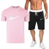 Summer Basketball luxur clothing Men's Tracksuits Casual Sports puff Tees designer shorts Sleeved Shorts Sets Mens Fashion 2 Piece dunk lows Sportswear