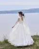 Robe de mariée A-line en V