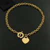 Collane a cuore Designer Catena in argento Moda Collana da donna Bracciale Classico in oro 18 carati Regalo Set di gioielli in acciaio inossidabile 316L All'ingrosso e al dettaglio