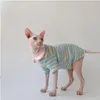 Kedi kostümleri wmxz sfenks tüysüz kıyafetler sonbahar bebek yaka pamuk alt gömlek sevimli sıcak hoodies kazak köpek evcil hayvan kedi tulum tulum