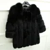 Women's Fur Warm Thick Elegant Overcoat Plush Outwear Top Snow Wear Jackets Mid-length Winter Faux Coat Women