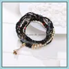 Bracelets à breloques Charms Mix Mtilayer Beads Jewllery Bead Drop Delivery Jewelry Dhtoz