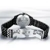 Zegarek na ręce zegarki karnawałowe w pełni automatyczny zegarek mechaniczny moda szczupła tarcza ze stali nierdzewnej