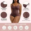 Kvinnors shapers kvinnor spaghetti rem body shaper sömlös bantning bodysuit toppformad bulifter mage-kontroll camisole jumpsuit