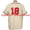 Maillots de baseball personnalis￩s Stogies 1914 Jersey ￠ domicile