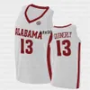 Alabama Crimson Tide NCAA College Basketball Jersey Jaden Shackelford Jahvon Quinerly John Petty Jr. Herbert Jones Joshua Primo Bruner Keon