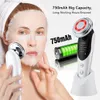 Face Massager 7in1 RF EMS 라디오 중간 요법 전기 공포 리프팅 뷰티 LED 얼굴 피부 회춘 주름 리무버 주름 라디오 주파수 230211