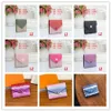 YQ Wallet Shibori Tie Dye Envelope Style Dames Zomer 2021 Modepakket Multicolor kleuren Korte 3Voudige portemonnee314D