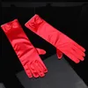 3set/Pack Party Supplies Bowknot Satin Satin Elastic Cosplay Gloves Snow Aisha Children's Stag