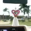 Corde tressée pendentif Style ethnique amour pendentif fête créatif gland sac pendentif rétro voiture décor