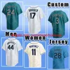 puntada 24 Ken Griffey Jr 17 Mitch Haniger Béisbol 1 Kyle Lewis Jerseys 11 Edgar Martínez 28 Eugenio Suárez Alberto Rodríguez 13 Abraham Toro 75 Andrés Muñoz