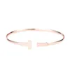 Bangle t Brand Designers Knot Bracelets Bangles Bracelet New Steel Bracelet Women's11111