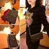 Luxury Designer Womens Bag Handbag Shoulder Bags Original Box Women Cosmetic Bags Purse Embossed Patterns Flowers Letters Card Slot Three in One C89C89