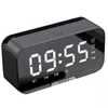 Portabla högtalare S8 Wireless Bluetooth -högtalare HD LED Display Multifunktion Stereo Bass Alarm Clock FM Radio Card Aux Music Playback.