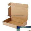 Подарочная упаковка Оптовая площадь 10pcs/lot 27x16.5x5cm Brown Kraft упаковочные коробки для мыла упаковка упаковка упаковка почтовая коробка pp7671 Drop deli dhdw0