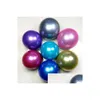 Parti Dekorasyonu Lateks Ballon Pearl Mticolor Geri Dönüştürülebilir Balonlar Doğum Günü Malzemeleri Tedarik Damlası Teslimat Ev Bahçesi Festivali E DH71V
