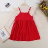 Clothing Christmas New Girls Ruffle Clothes Set Long Sleeve Tshirt Beading Dress Kids Sets Solid Toddler Girl Clothings Outfits