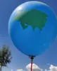 100pcs 12inch خريطة العالم البالونات اللاتكس Globe بالون مساحة السفر موضوع عيد ميلاد ديكورات يوم الأرض لوازم التدريس