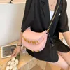 50% korting op Outlet Online verkoop kleine menigte dames veelzijdige mini crescent schouder draagbare onderarm tas mode