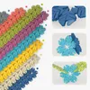 Blocs 80160 pièces éducation précoce insérer sac flocon de neige bloc de construction ensemble bébé Puzzle en plastique assemblage jouets pour enfants 230213