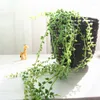 Decorative Flowers 45/72/90cm Green Artificial Lover Tears Hanging Succulents Plants For Home Garden Decoration Wall Vine Rattan