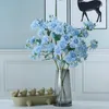 Fiori decorativi 1 ramo Fiore di peonia artificiale Bella simulazione El Appartamento che decora leggero