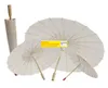 20pcslot 20cm 30cm 40cm 60cm Diameter Colorful Children Size paper umbrella parasol white paper parasol wedding