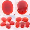 Charms utan taggar Stone 30x40mm Natural Red Carnelian Onyx Bead Cab Cabochon 1pcs RK1697Charms Drop Delivery 202 DHK5U