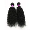 Schleifen brasilianisches Kinky Hair 6a 100% unverarbeitetes brasilianisches jungfräuliches Haar Brasilianische lockige jungfräuliche Haare lockige Gewebe menschliche Gewebepakete