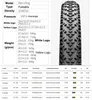 S Continentale MTB Bike Race King Ruban Vouwt tubeless 26/27.5/29x2.0 26/27.5/29x2.2 2.1 2.3 Mountain Bicycle Tyre 0213