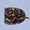 Berets Cute Cartoon Printed Ladies Hat Pet Surgeon Dentist Beauty Salon Chef Working Breathable Scrub Cap