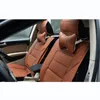 Seat Cushions Universal Car Headrest Pad Memory Foam Leather Head Neck Rest Cushion Safety Comfortable Accessories Interior Pillow